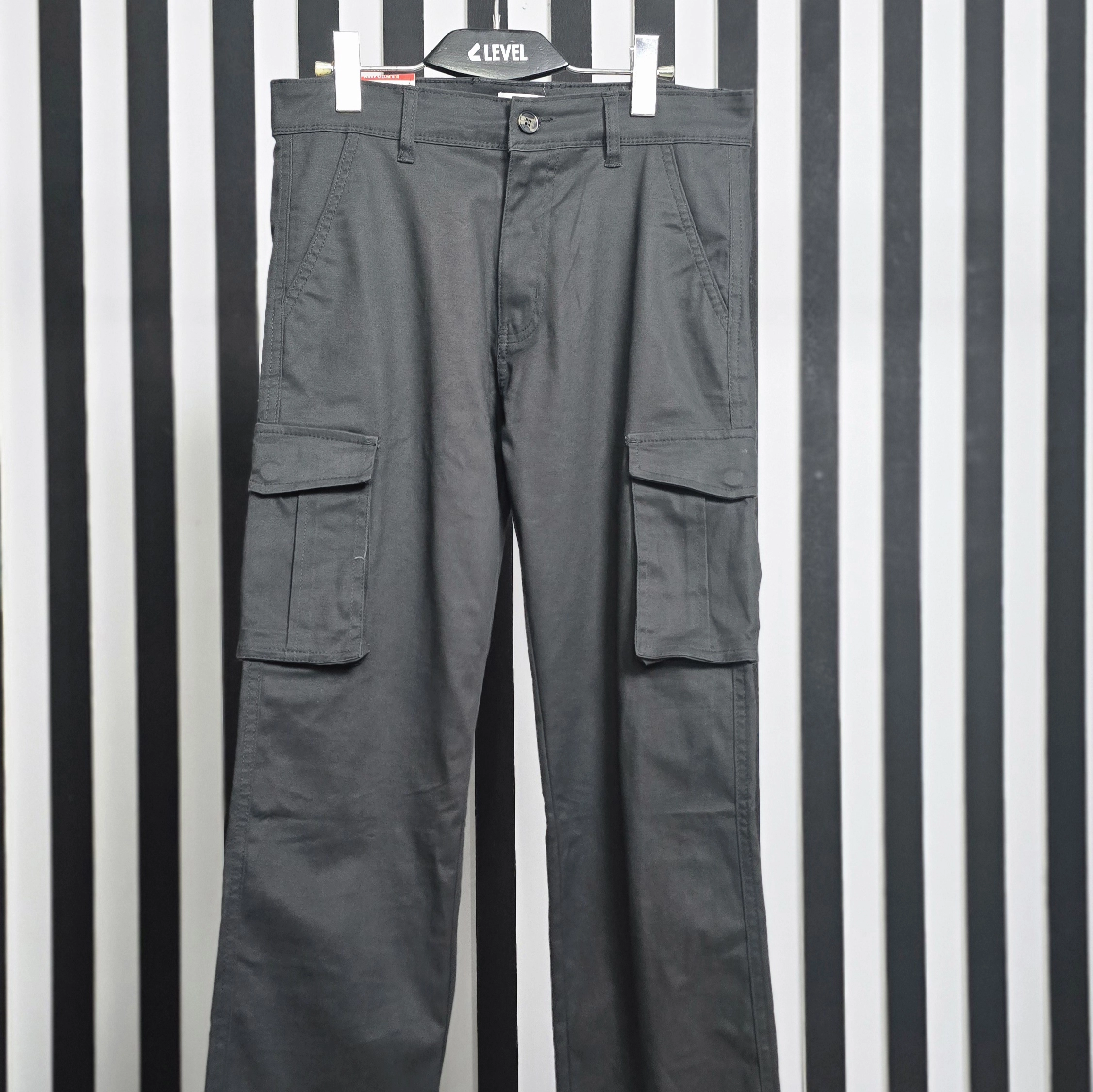 Men's Premium Cargo Baggy Pants Ash Color